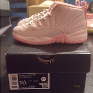 Brand new Jordan 12 Retro Pearl Pink (Toddler) size 10c